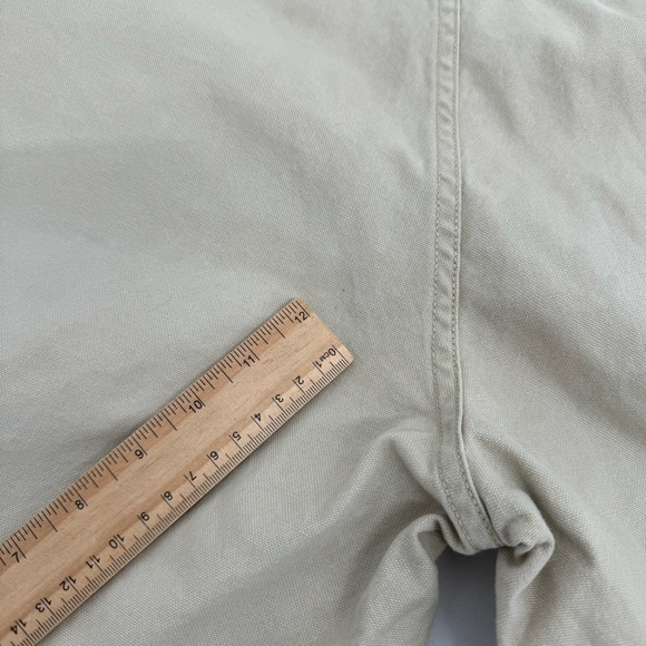 Patagonia Duck Pants Mens 35 X 30.5 Beige Straight Fit Organic Cotton WORK WEAR - Picture 12 of 12